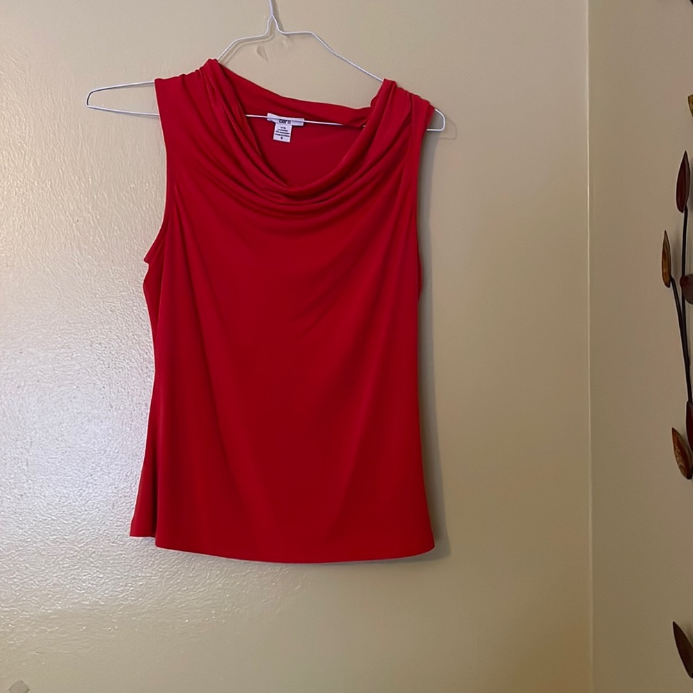 Red blouse